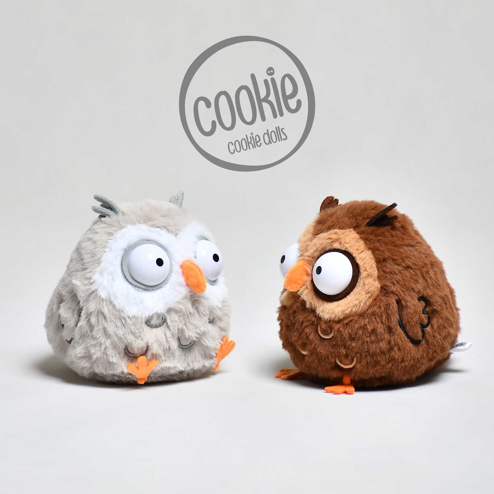 عروسک جغد شاخدار کوکی