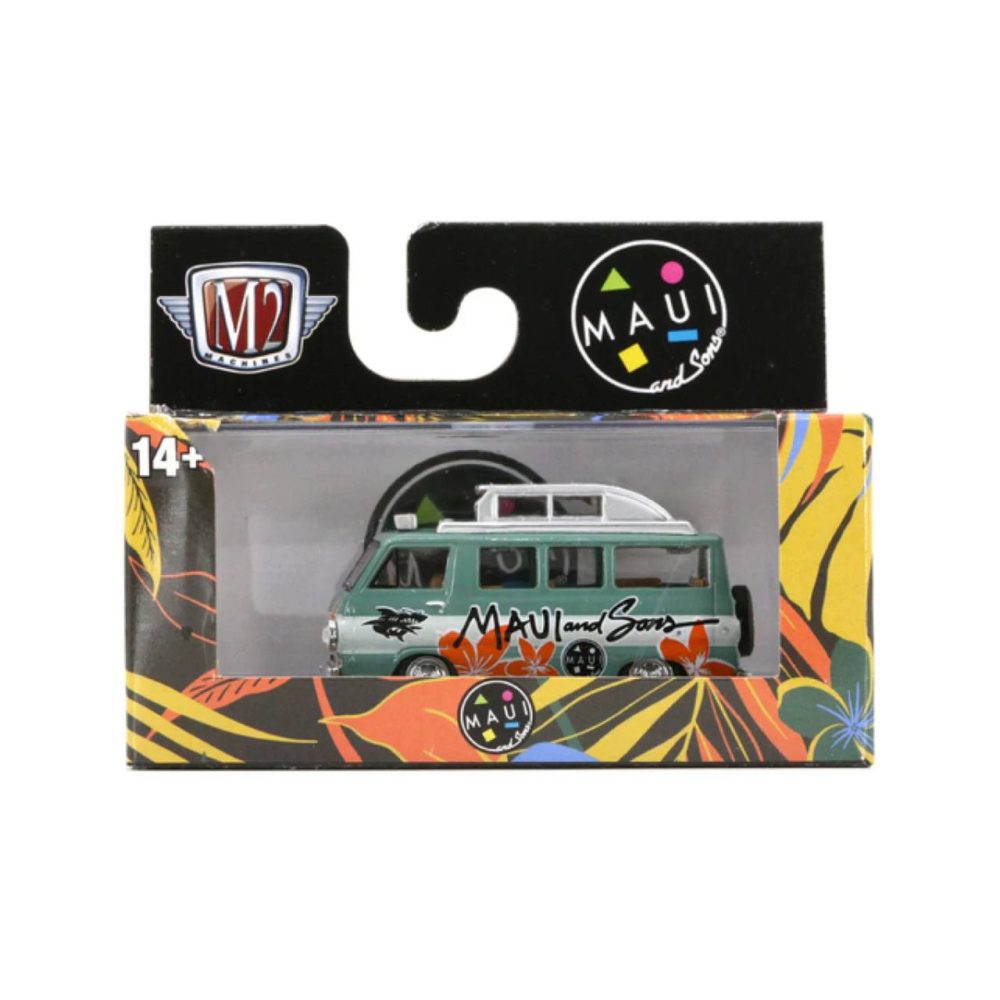ماکت ماشین برند M2 مدل Dodg A100 camper van 1965