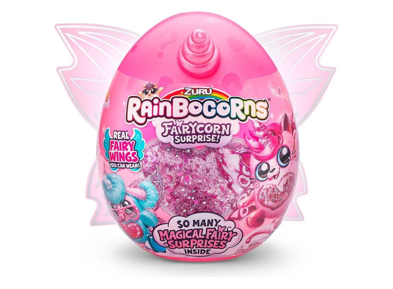 عروسک سورپرایزی رینبوکورنز RainBocoRns سری Fairycorn با شاخ صورتی