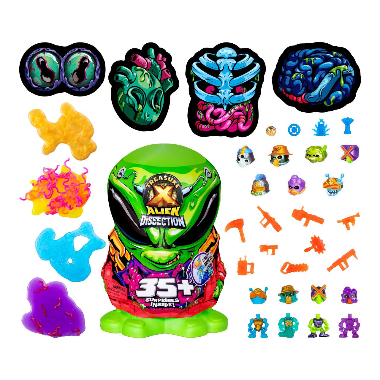 ست تشریح آدم فضایی Treasure X
