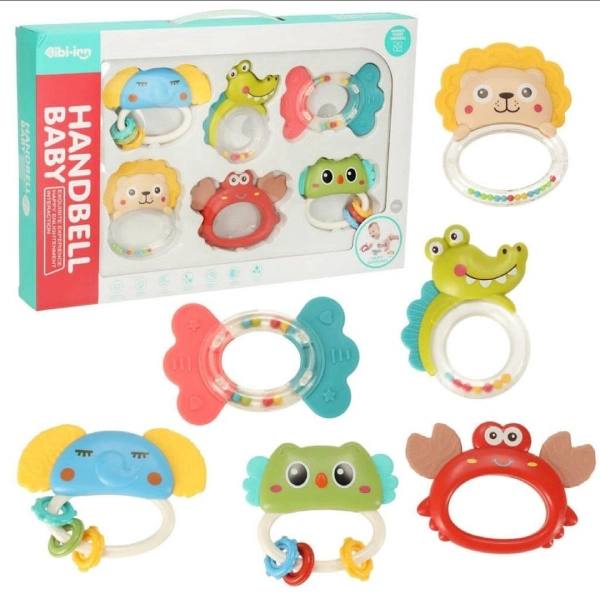 جغجغه نوزادی 7تایی