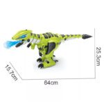 ربات دایناسور کنترلی دودزا k29